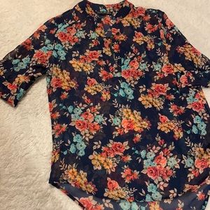 Floral dress shirt